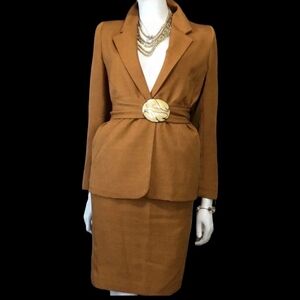 80's  Divva Butterscotch Two Piece Set